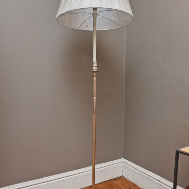 Silver Finish Standard Lamp 1