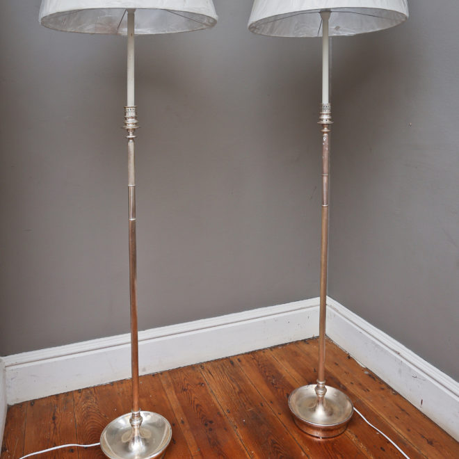 Silver Finish Standard Lamp 6